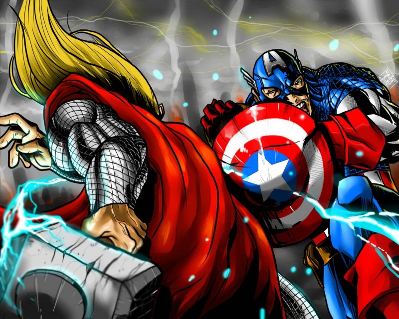 Dầu Gội Ironman Việt Nam - 5 nhân vật từng đập vỡ chiếc khiên của Captain America