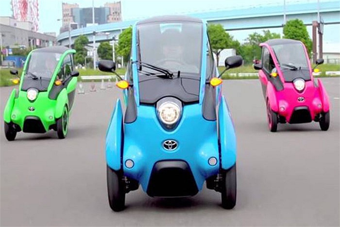 Dầu Gội Ironman Việt Nam - KHÁM PHÁ “XẾ HỘP” 3 BÁNH TOYOTA I-ROAD EV CỰC CHẤT