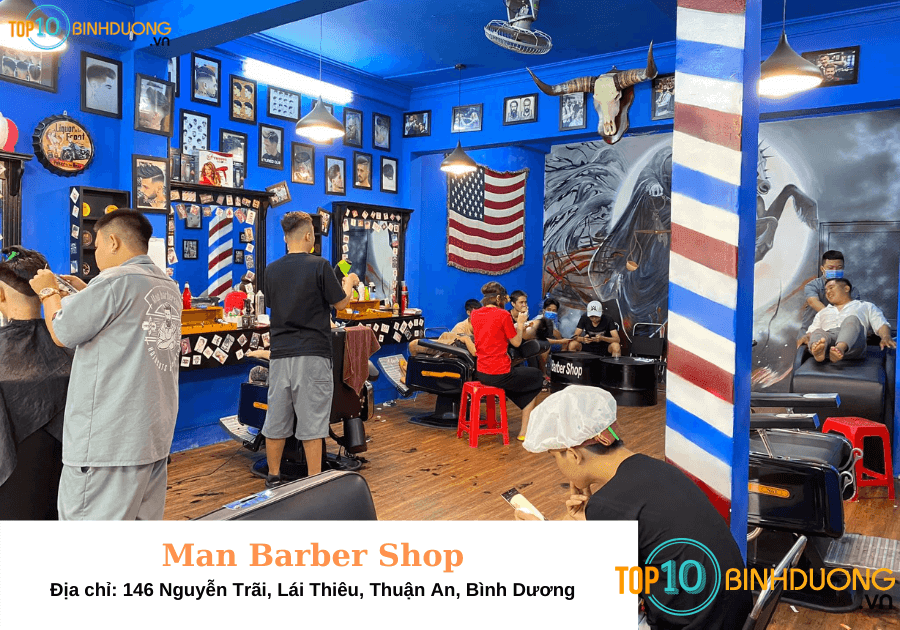 MAN Barber Shop - Top10binhduong