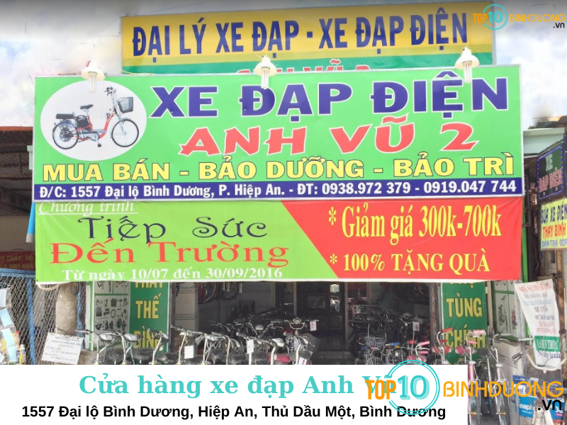 cửa hàng bán xe đạp