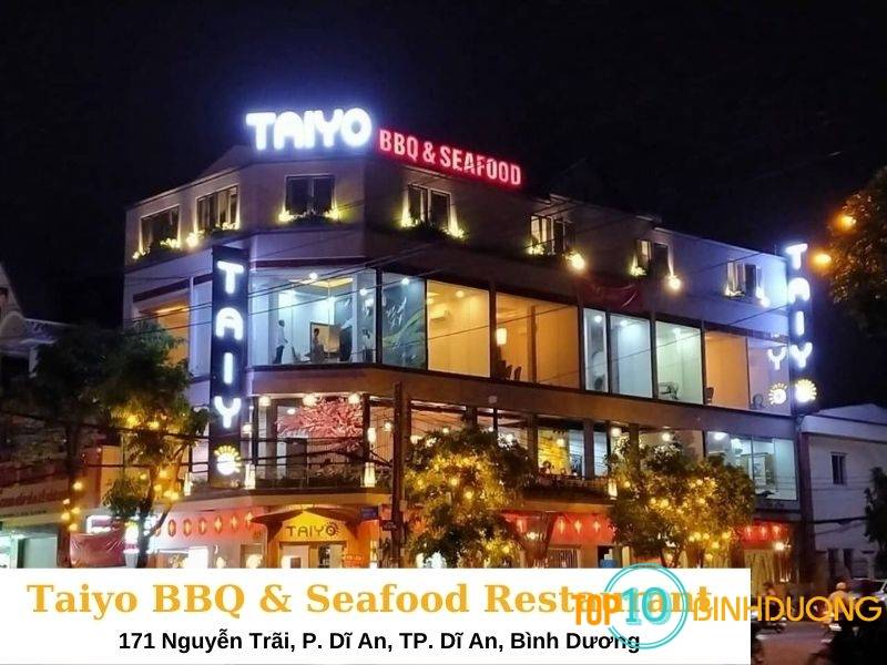 Nhà hàng ở Dĩ An Bình Dương Taiyo BBQ & Seafood