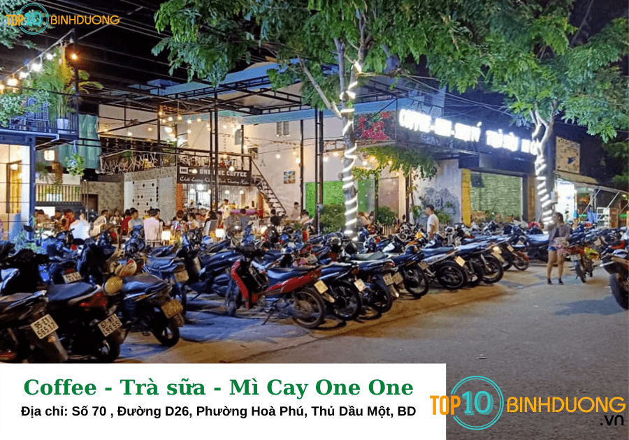 Coffee - Trà sữa - Mì Cay One One - Top10binhduong (8)