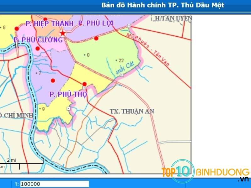 Thông tin quy hoạch Bình Dương