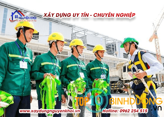 công ty xây dựng trọn gói tại Bình Dương