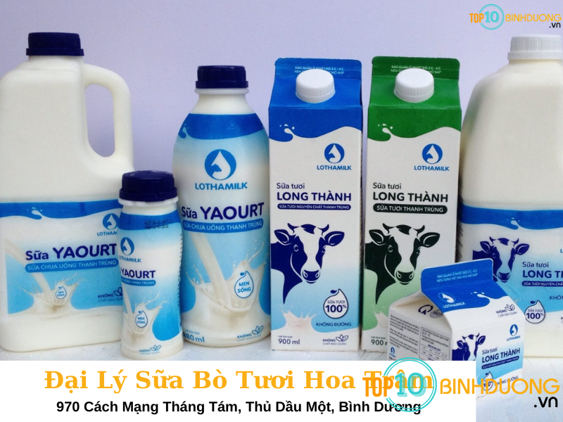 đại lý sữa tại Thủ Dầu Một