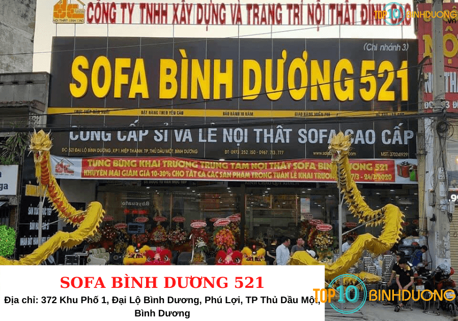 SOFA BÌNH DƯƠNG 521