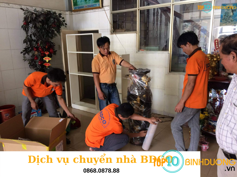  dịch vụ chuyển nhà Bình Dương