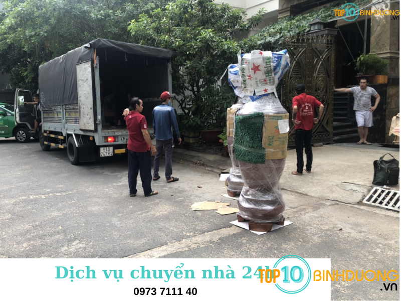  dịch vụ chuyển nhà Bình Dương