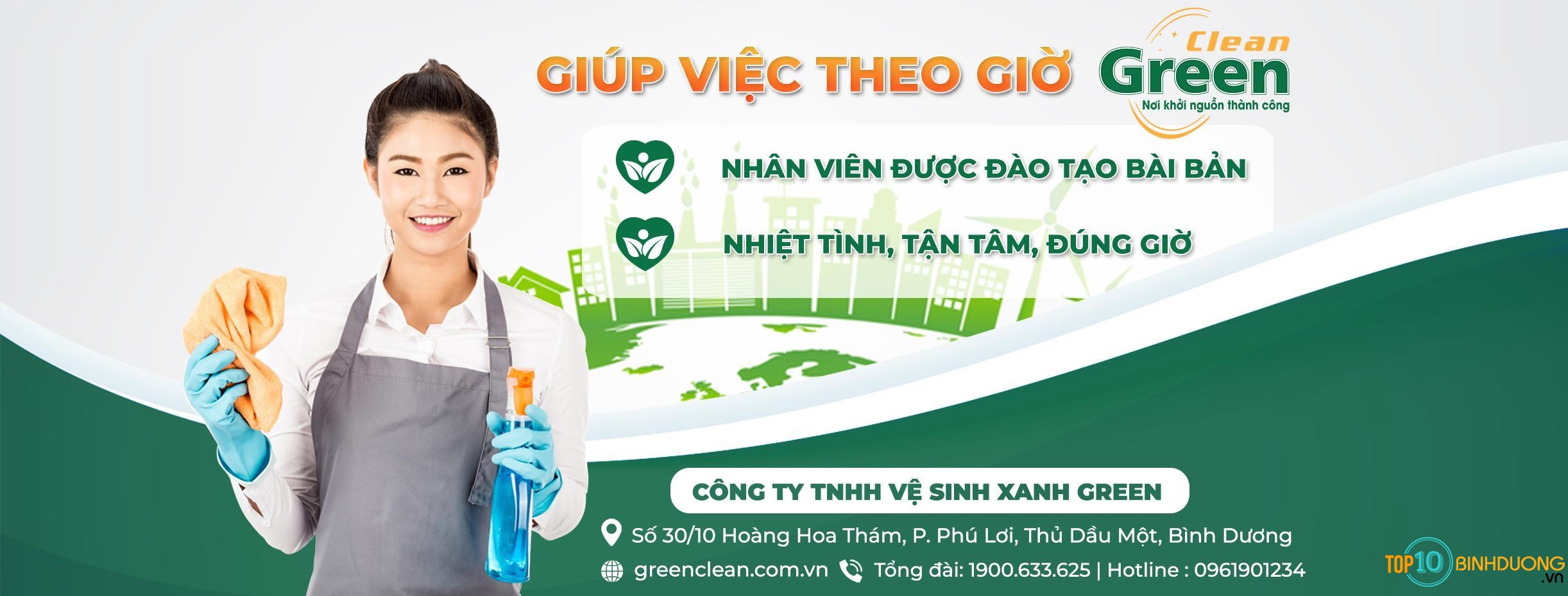 giúp việc theo giờ tại Bình DƯơng