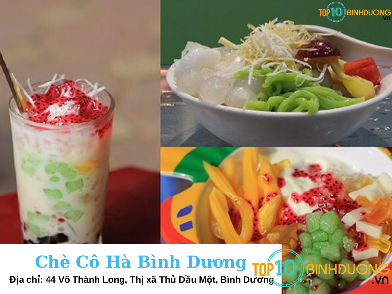 Chè cô Hà Bình Dương - Top 10 Quán chè tại Thủ Dầu Một - Bình Dương