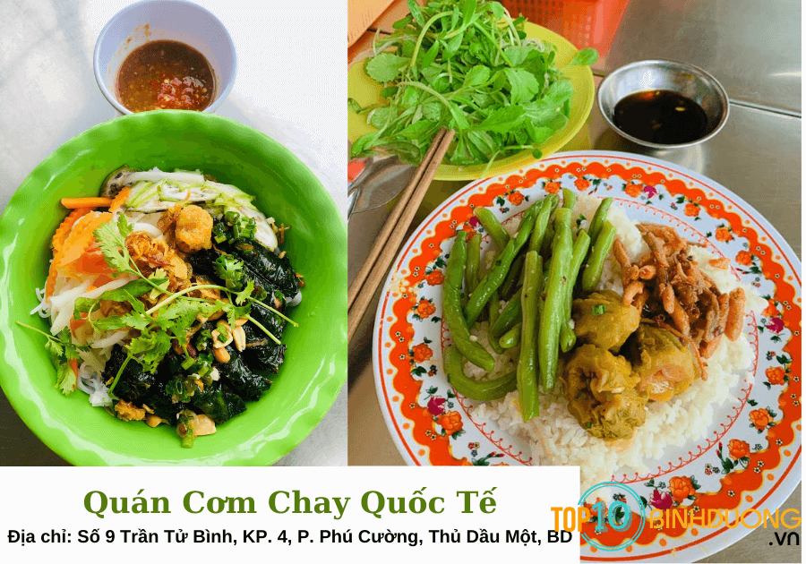 Quán Cơm Chay Quốc Tế