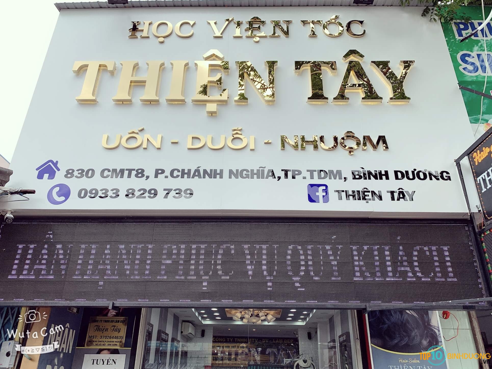 salon làm tóc đẹp thủ dầu một