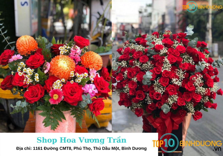 Shop Hoa Tươi Vương Trần - Top10binhduong