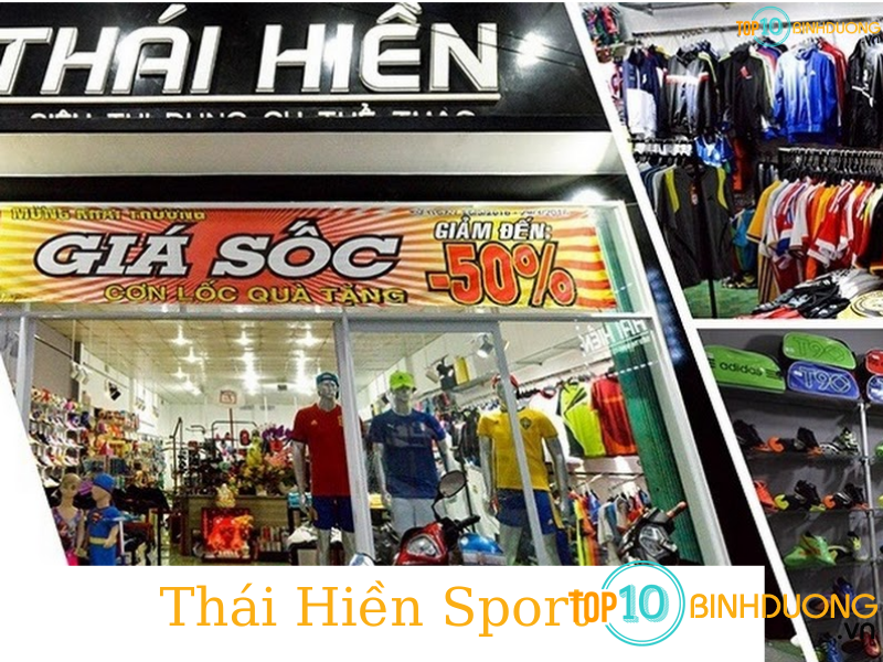 cửa hàng bán thiết bị thể thao