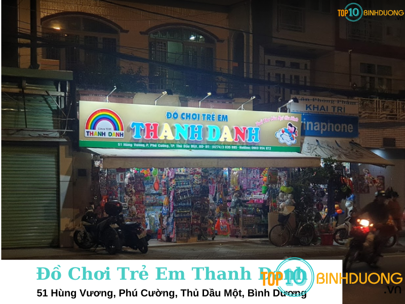 cửa hàng đồ chơi trẻ em tại Bình Dương