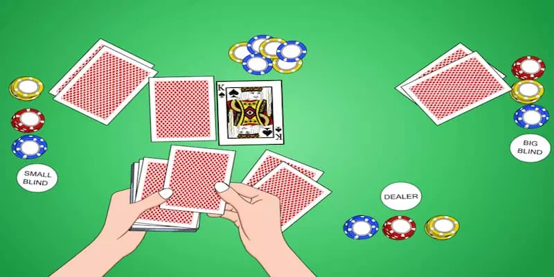 Cách chia bài Poker - Hướng dẫn AZ cho người mới bắt đầu