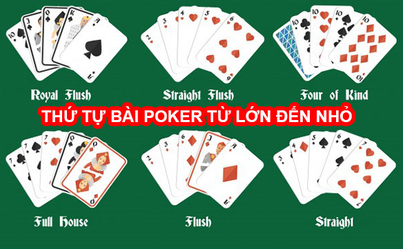 Khám phá Poker: 5 chuỗi bài mạnh cần nhớ để giành chiến thắng