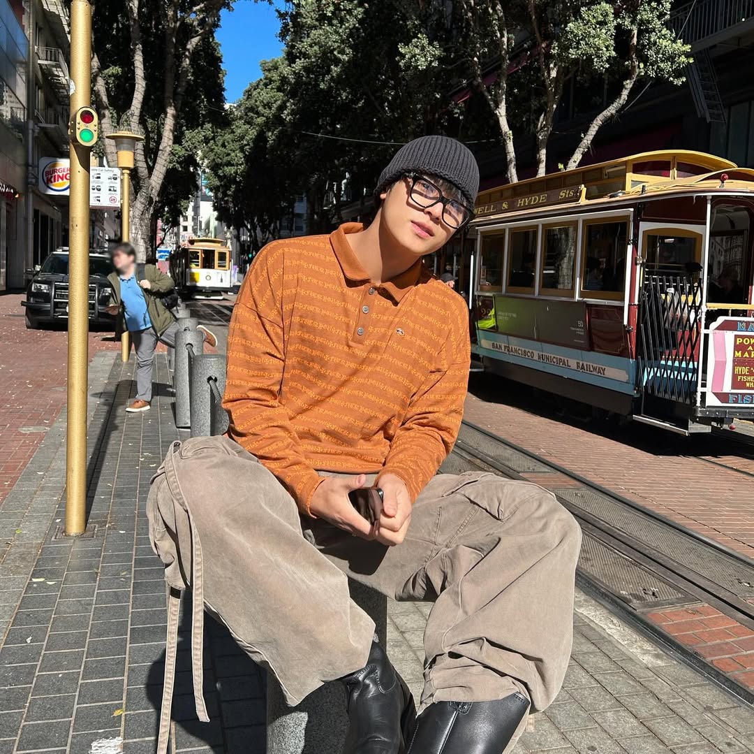 Áo polo phối quần túi hộp cá tính